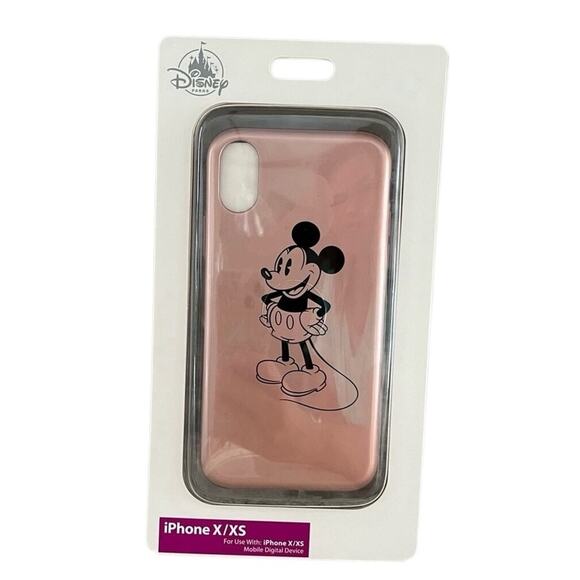 Disney Other - Disney IPhone Case Pink Mickey Mouse Pink X/XS Case NEW